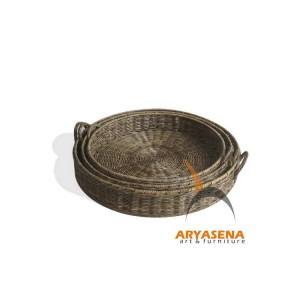 AL BS 08 - Dubbo Round Tray Set of 3 60x60x10 view 1