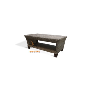 KBS 04C Bahary Coffee Table with Shelf for Magazine - Half Kubu