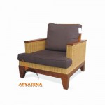 SKR 06 - Rattan Sofa 1 Seater